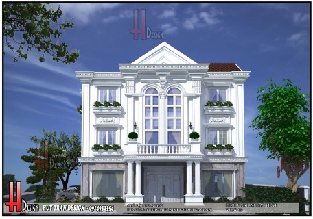 Mẫu thiết kế cải tạo nội ngoại thất Vinhomes Riverside - biệt thự Hoa Lan