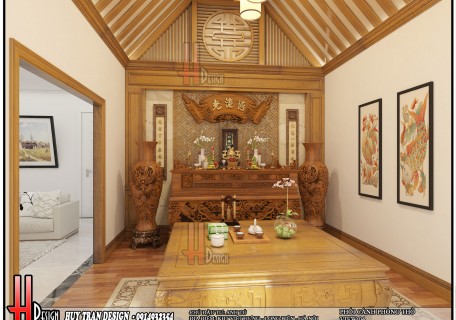 Mẫu thiết kế nội thất tân cổ điển gam màu trung tính dịu mắt - Biệt Thự Việt Hưng - Anh Tú