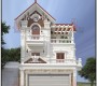 Mẫu thiết kế biệt thự tân cổ điển 3 tầng tại Nam Định - HuyTranDesign