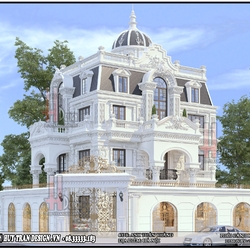 Thiết kế nội thất biệt thự cao cấp phong cách tân cổ điển tại Việt Hưng