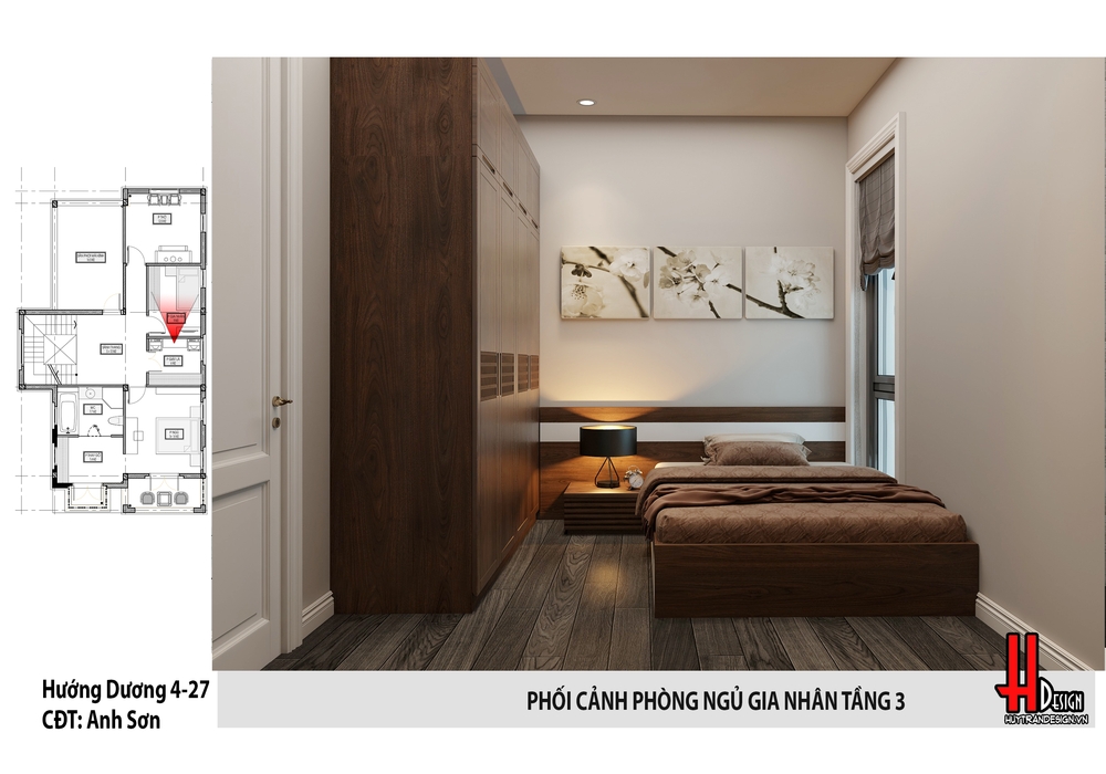 Thiết kế nội thất biệt thự Tân cổ điển độc đáo Hướng Dương Vinhomes Riverside