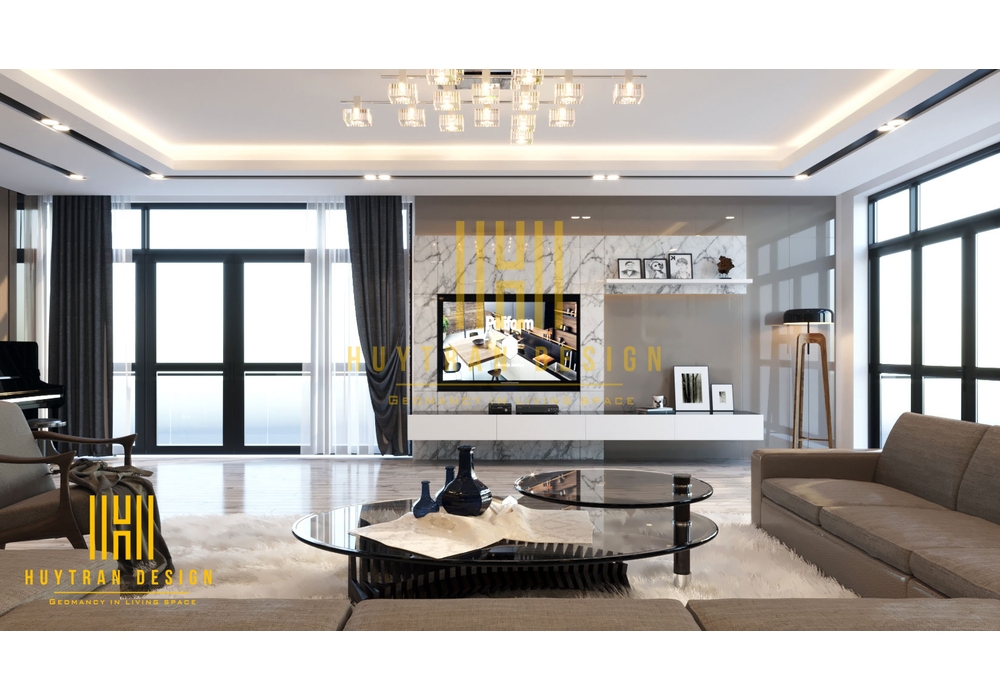 Thiết kế nội thất chung cư cao cấp, đơn giản, sang trọng tại ecopark