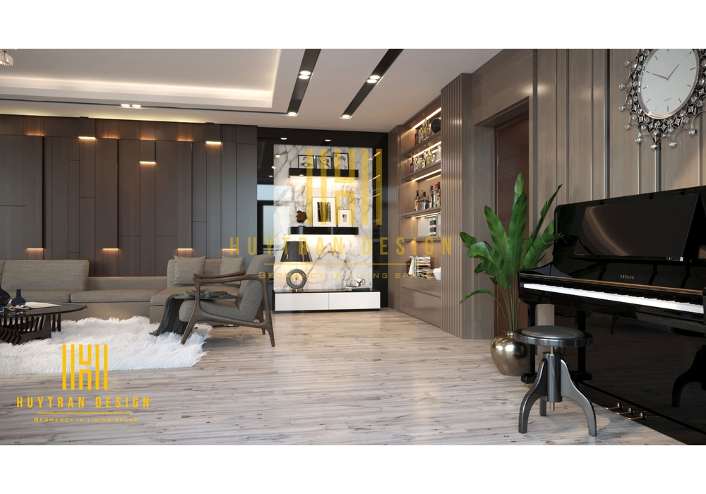 Thiết kế nội thất chung cư cao cấp, đơn giản, sang trọng tại ecopark