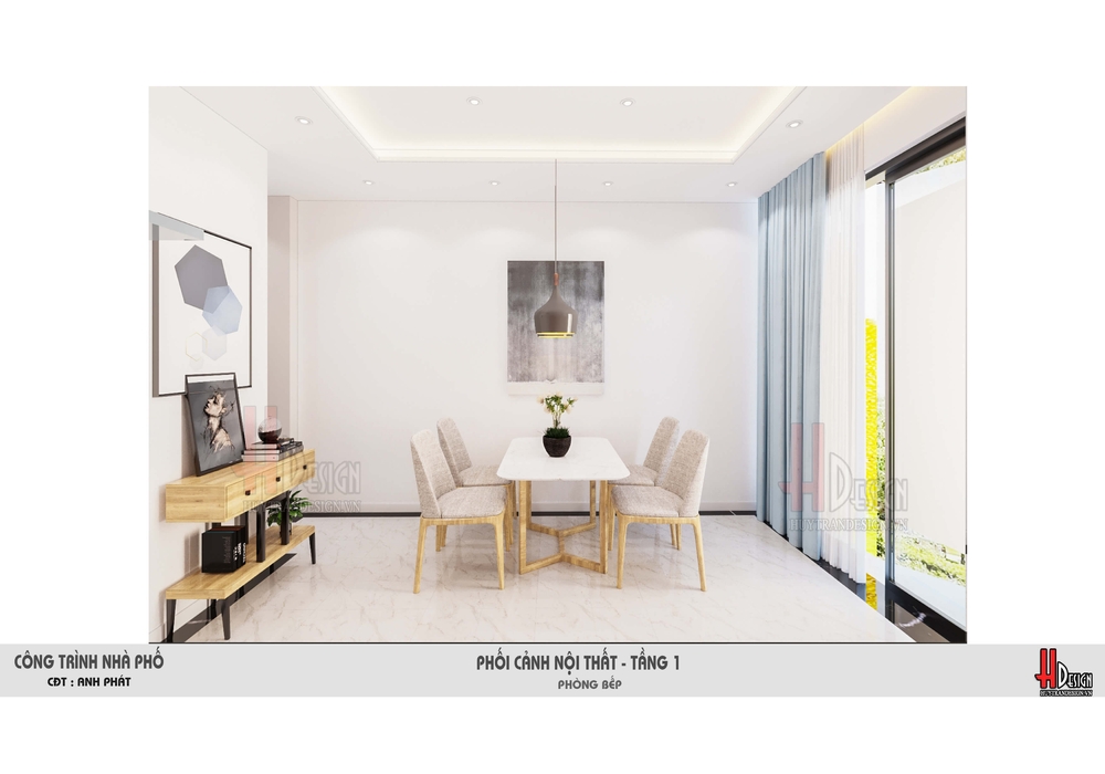 Mẫu nội thất nhà phố hiện đại thiết kế theo xu hướng mới nhất năm 2022