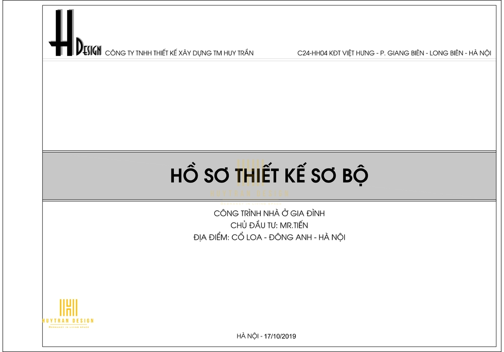 Mẫu nhà 2 tầng mái bằng hiện đại đơn giản tại Cổ Loa, Đông Anh, Hà Nội