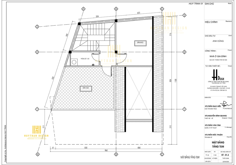 Thiết kế biệt thự 2 tầng Tân cổ điển mới nhất năm 2022