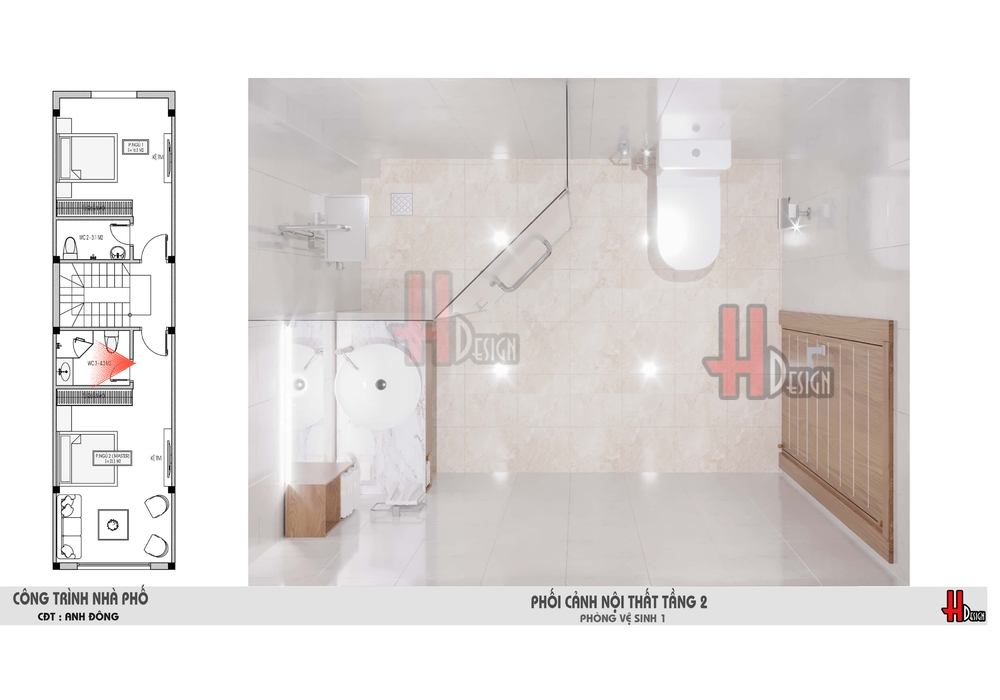 Mẫu nhà phố 3 tầng đẹp hiện đại mặt tiền 4m đẹp nhất 2022