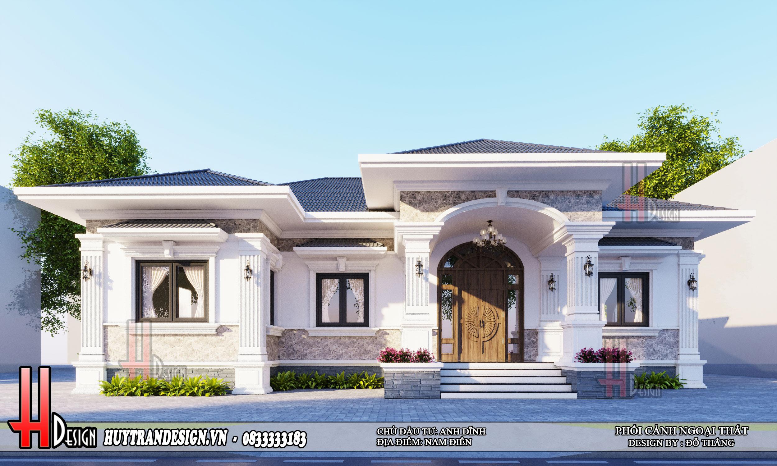 Mẫu nhà cấp 4 đẹp mái nhật giá rẻ chỉ với 600 triệu năm 2022