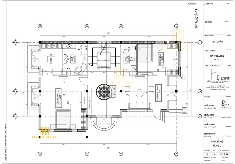 Mẫu thiết kế biệt thự 3 tầng mái thái tân cổ điển đẹp nhất năm 2022