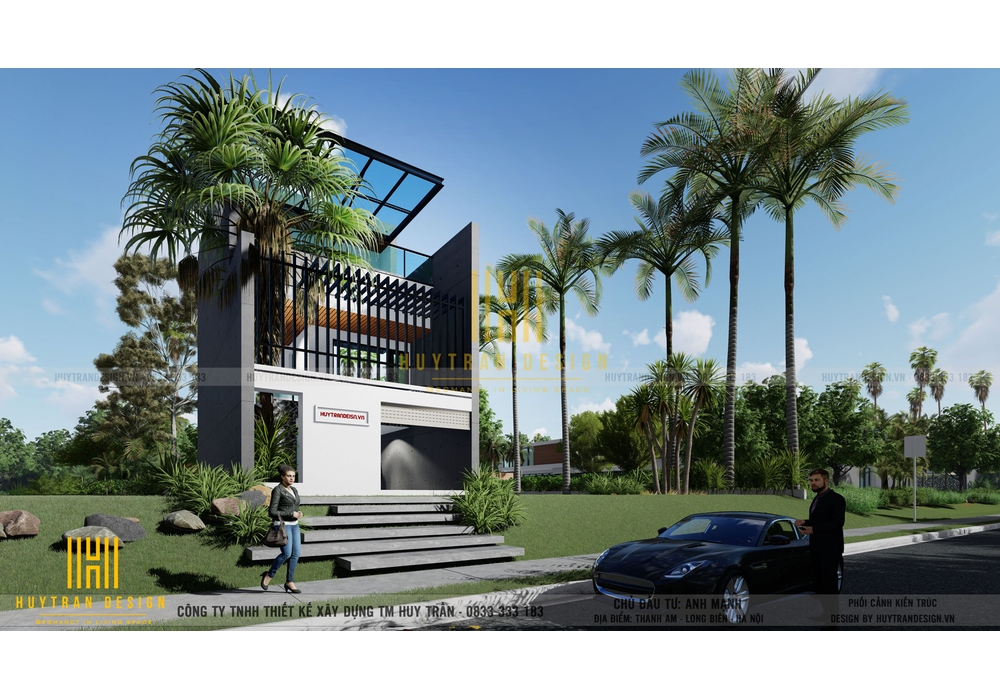 Thiết kế mẫu biệt thự nhà vườn có hồ bơi hiện đại đẹp nhất