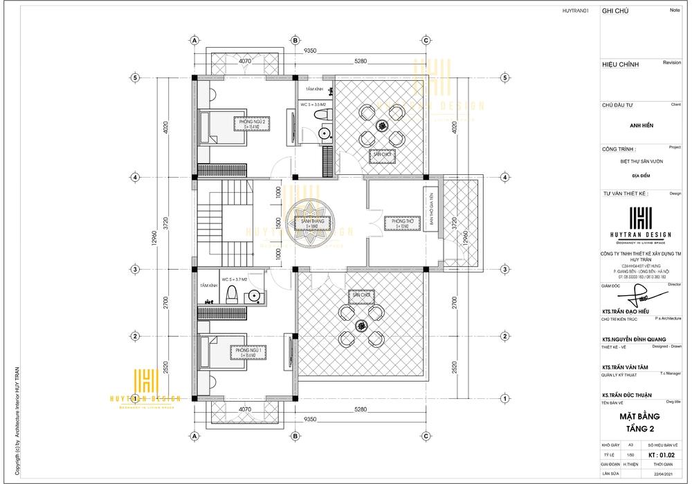 Mẫu nhà 2 tầng hiện đại mái nhật ở nông thôn đẹp năm 2022
