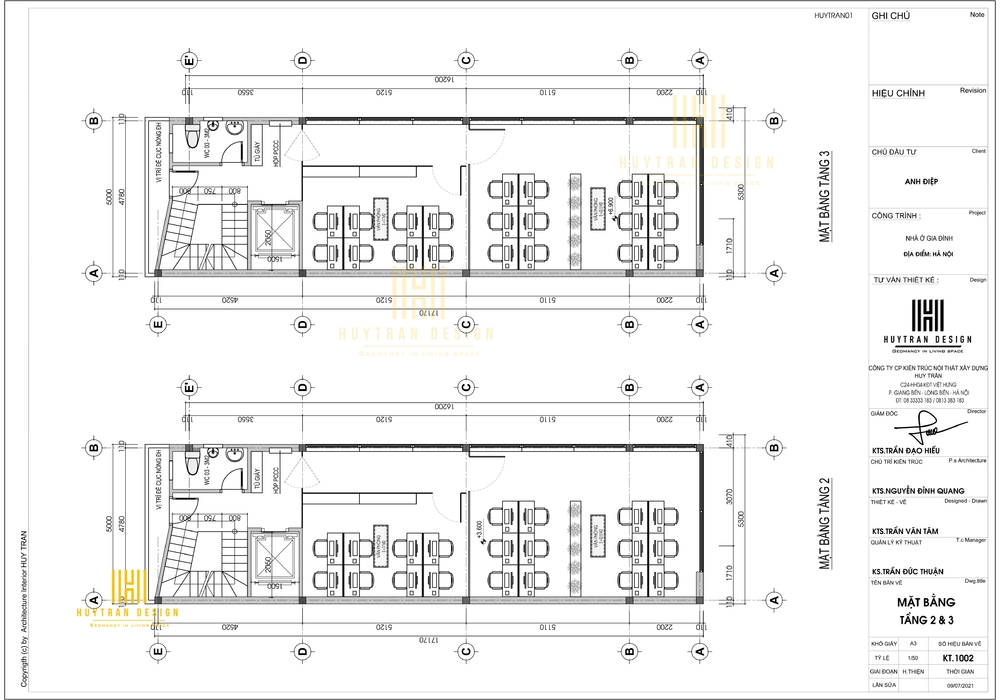 Thiết kế văn phòng cao cấp chuyên nghiệp đẹp nhất 2022