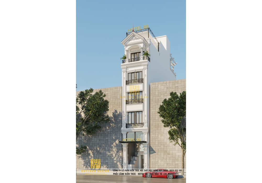 Mẫu cải tạo mặt tiền nhà phố sang trọng đẹp nhất 2022