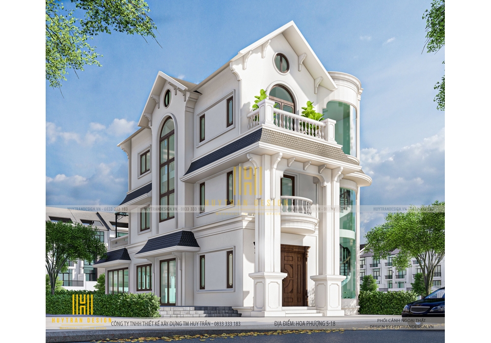 Thiết kế nội thất biệt thự Vinhomes Riverside phân khu hoa Phượng 5