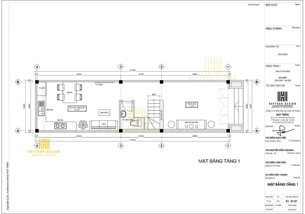 Thiết kế mẫu nhà 3 tầng đẹp nhất 2022 phong cách Hội An cổ