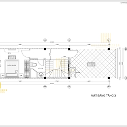 Thiết kế mẫu nhà 3 tầng đẹp nhất 2022 phong cách Hội An cổ