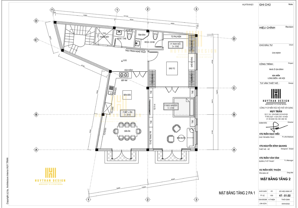 Nhà 3 tầng tân cổ điển đẹp mặt phố tại Ngọc Thụy, Long Biên, Hà Nội
