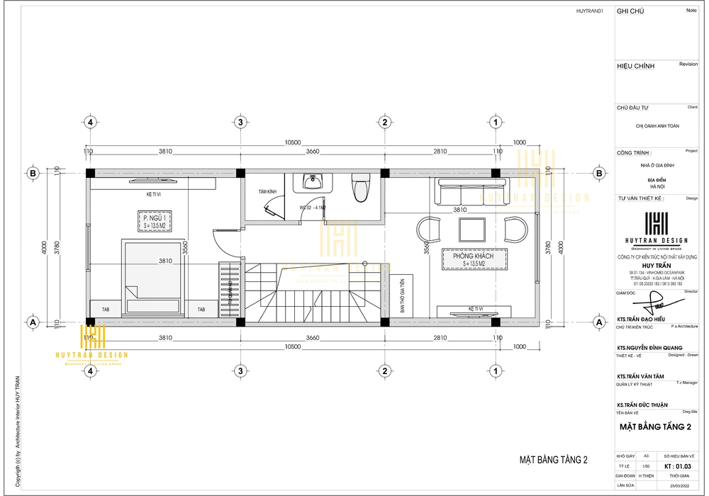 Mẫu nhà 3 tầng hiện đại đẹp, rẻ dưới 800 triệu