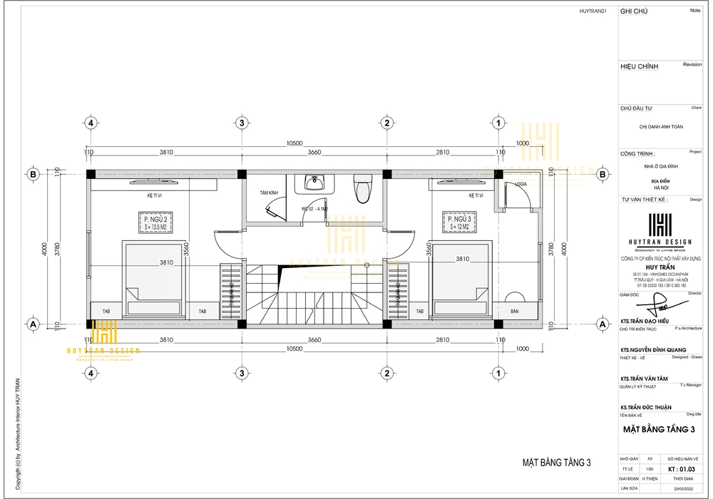 Mẫu nhà 3 tầng hiện đại đẹp, rẻ dưới 800 triệu