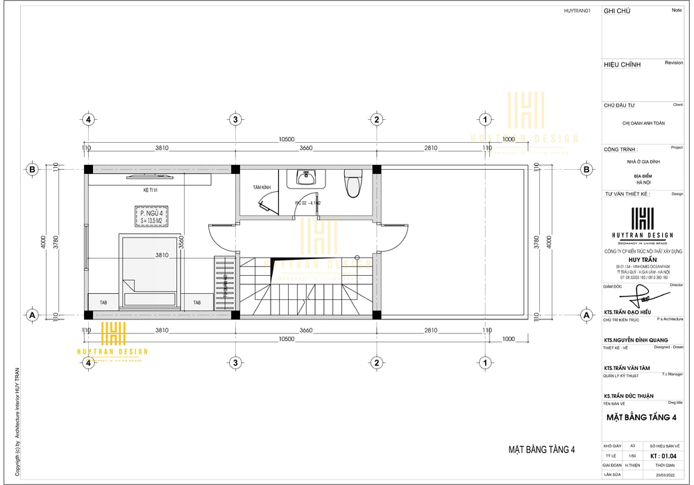 Mẫu nhà 3 tầng hiện đại đẹp, rẻ dưới 800 triệu
