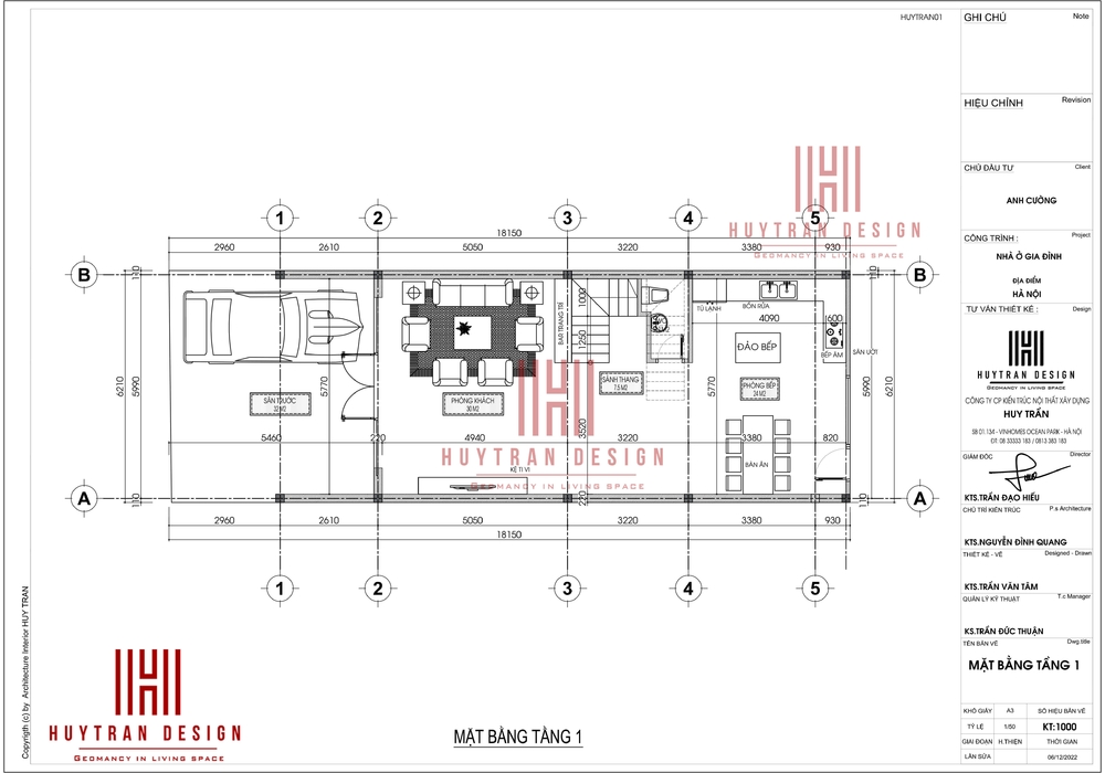Mẫu thiết kế biệt thự phố tân cổ điển sang trọng mặt tiền 6m