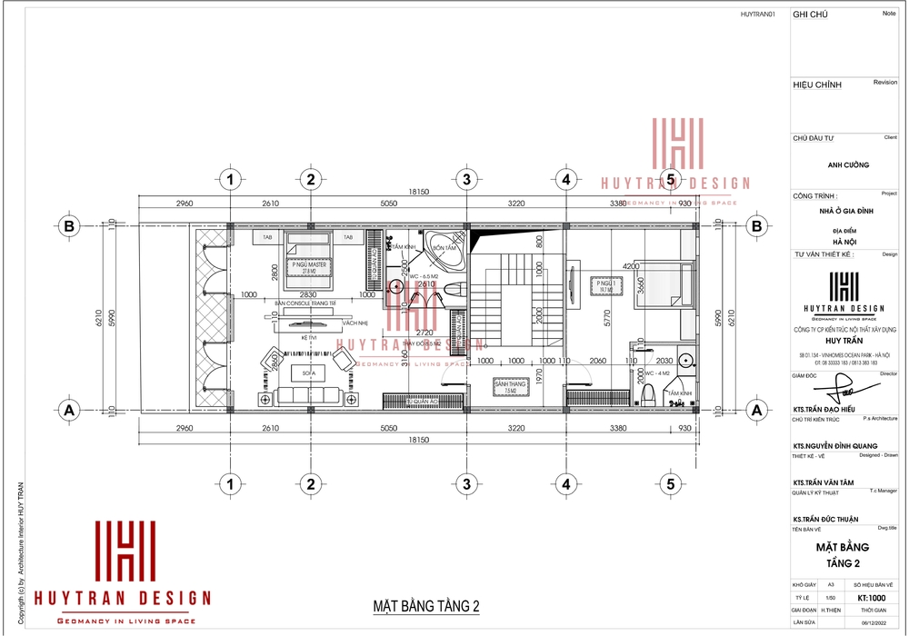 Mẫu thiết kế biệt thự phố tân cổ điển sang trọng mặt tiền 6m
