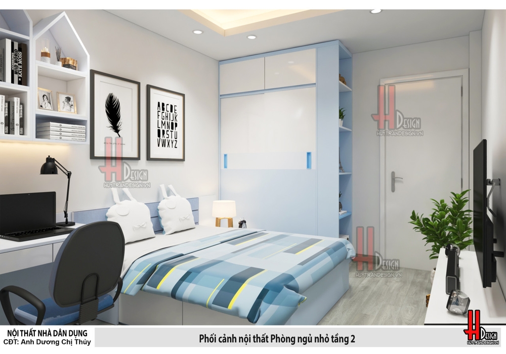 Mẫu nhà phố 3 tầng tân cổ điển mặt tiền 3x15m đẹp nhất 2023