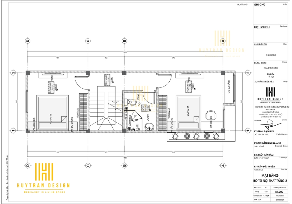 Mẫu nhà 2 tầng đẹp hiện đại dưới 700 triệu tại Hà Nội