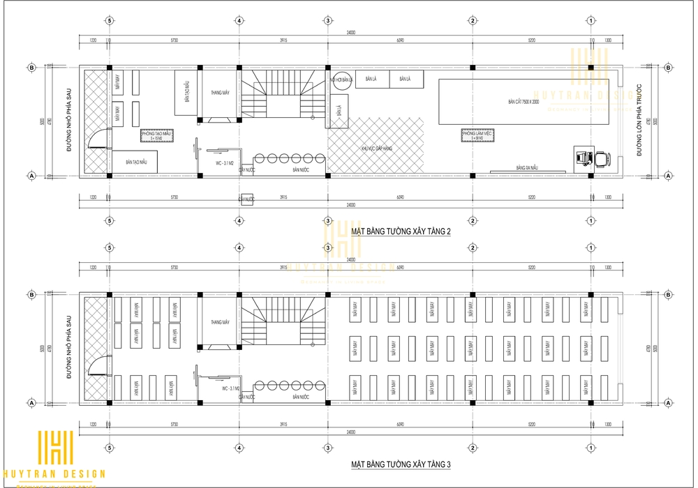 Mẫu nhà phố tân cổ điển đẹp diện tích 5x20m kết hợp kinh doanh