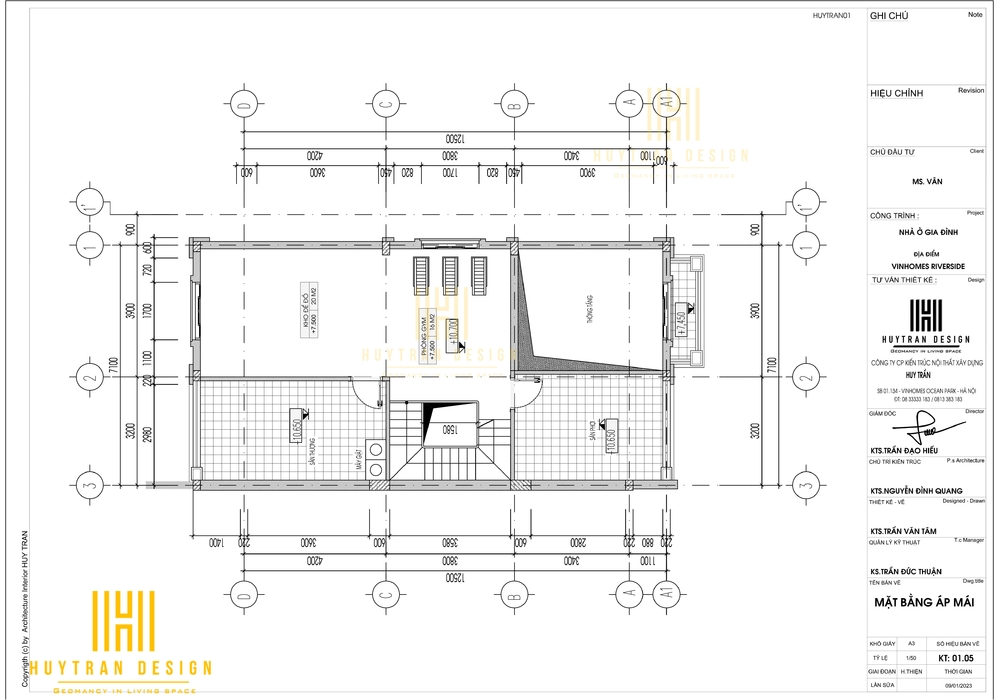 Thiết kế biệt thự Vinhomes Riverside tại phân khu Hoa Lan 8-21
