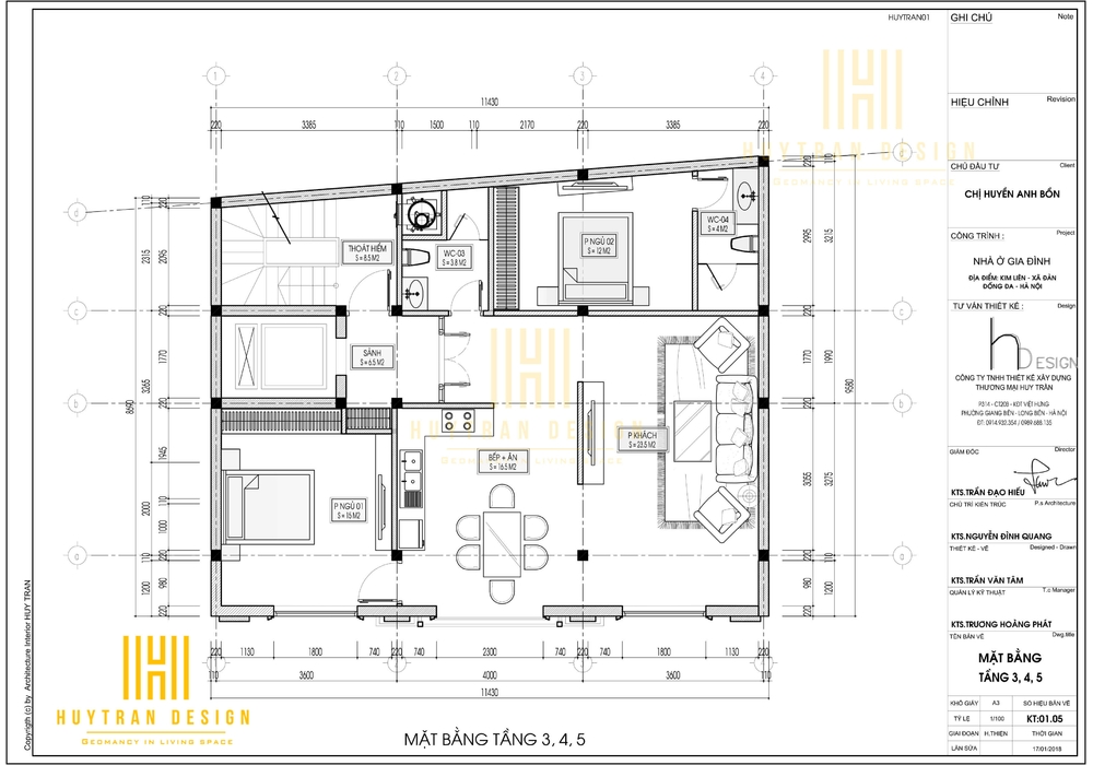 Thiết kế biệt thự Tân cổ điển mặt phố cho thuê đem lại thu nhập