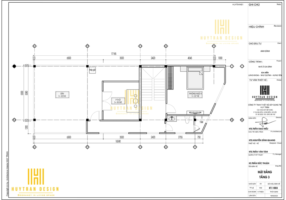 Mẫu nhà phố tân cổ điển mái bằng mặt phố Hưng Yên đẹp nhất 2023