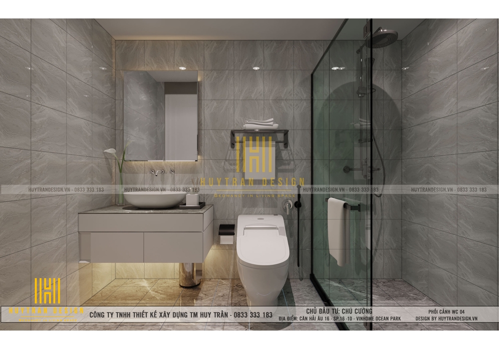 Mẫu thiết kế Shophouse Hải Âu Vinhomse Ocean Park vừa ở kết hợp kinh doanh