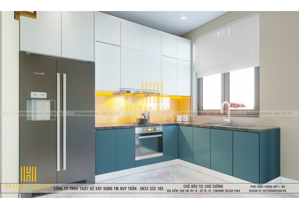 Mẫu thiết kế Shophouse Hải Âu Vinhomse Ocean Park vừa ở kết hợp kinh doanh