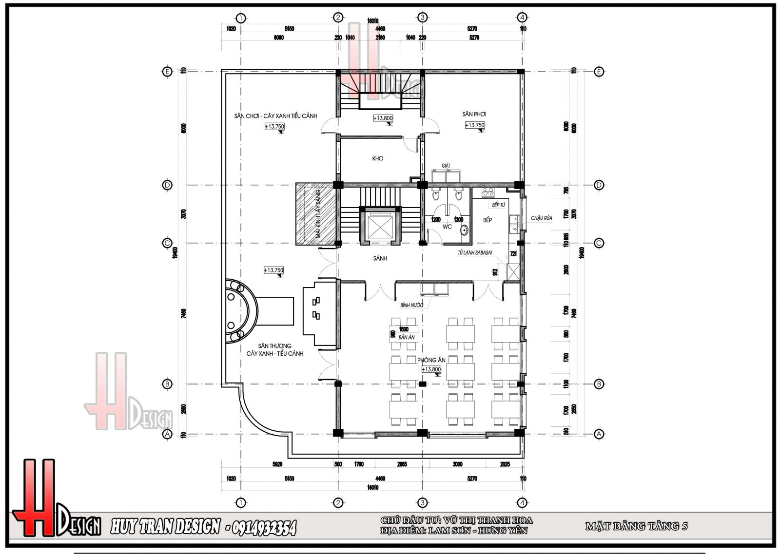 Mẫu thiết kế mặt bằng tầng 5 văn phòng làm việc - Huytrandesign tư vấn, thiết kế, thi công, sửa chữa nhà cửa, biệt thự, văn phòng, cơ sở kinh doanh-v1