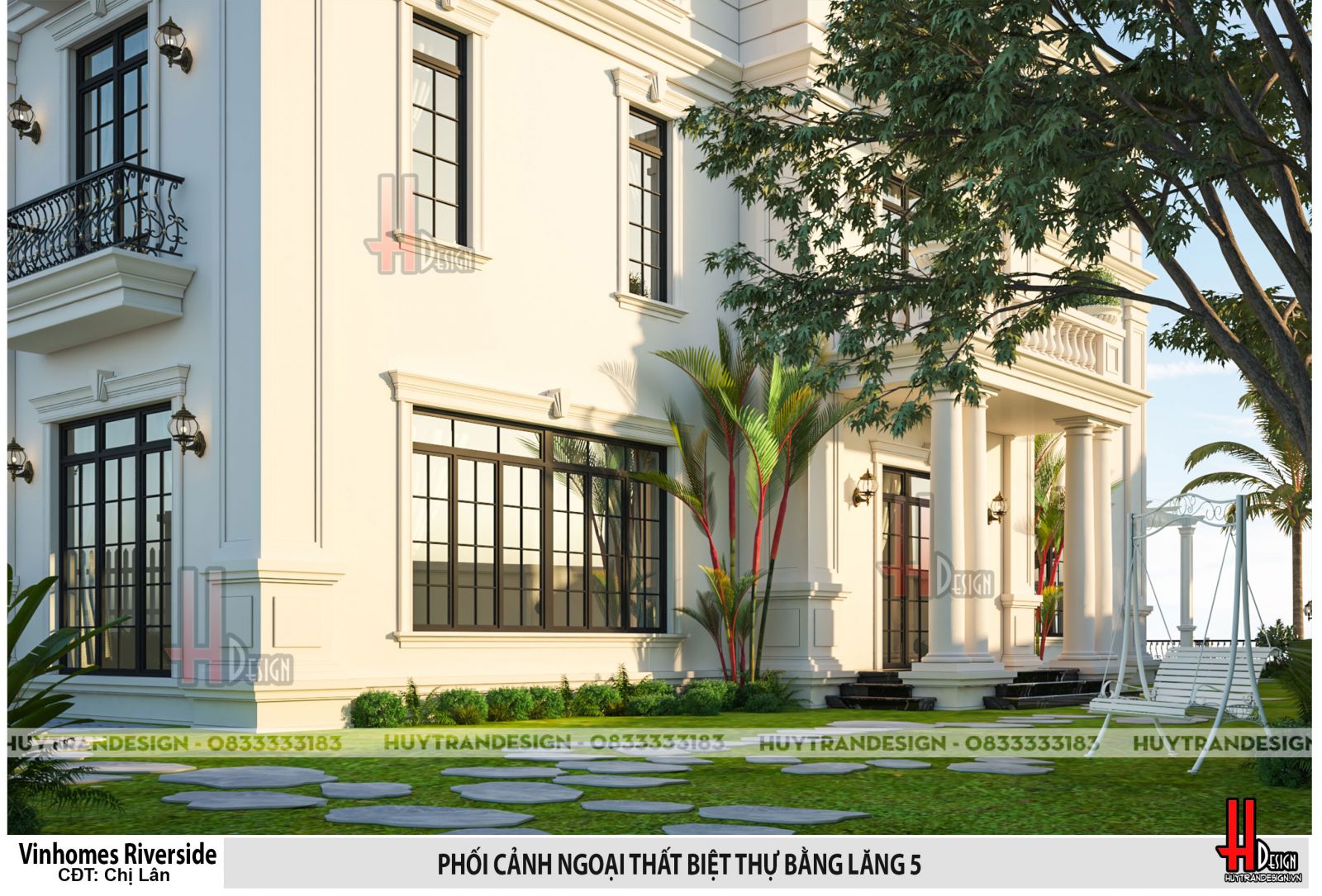 Mẫu nhà đẹp - Huytrandesign tư vấn, thiết kế, thi công, sửa chữa nhà đẹp tại Long Biên, Hà Nội - v3