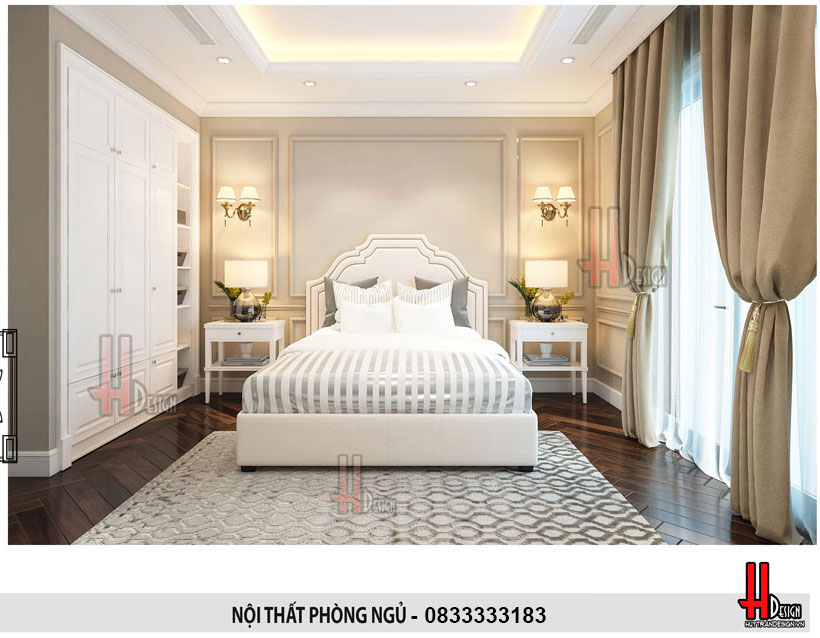 Xu hướng thiết kế nội thất phòng ngủ năm 2019 - Huytrandesign tư vấn, thiết kế, thi công nội thất đẹp tại Long Biên, Gia Lâm, Hà Nội - v2