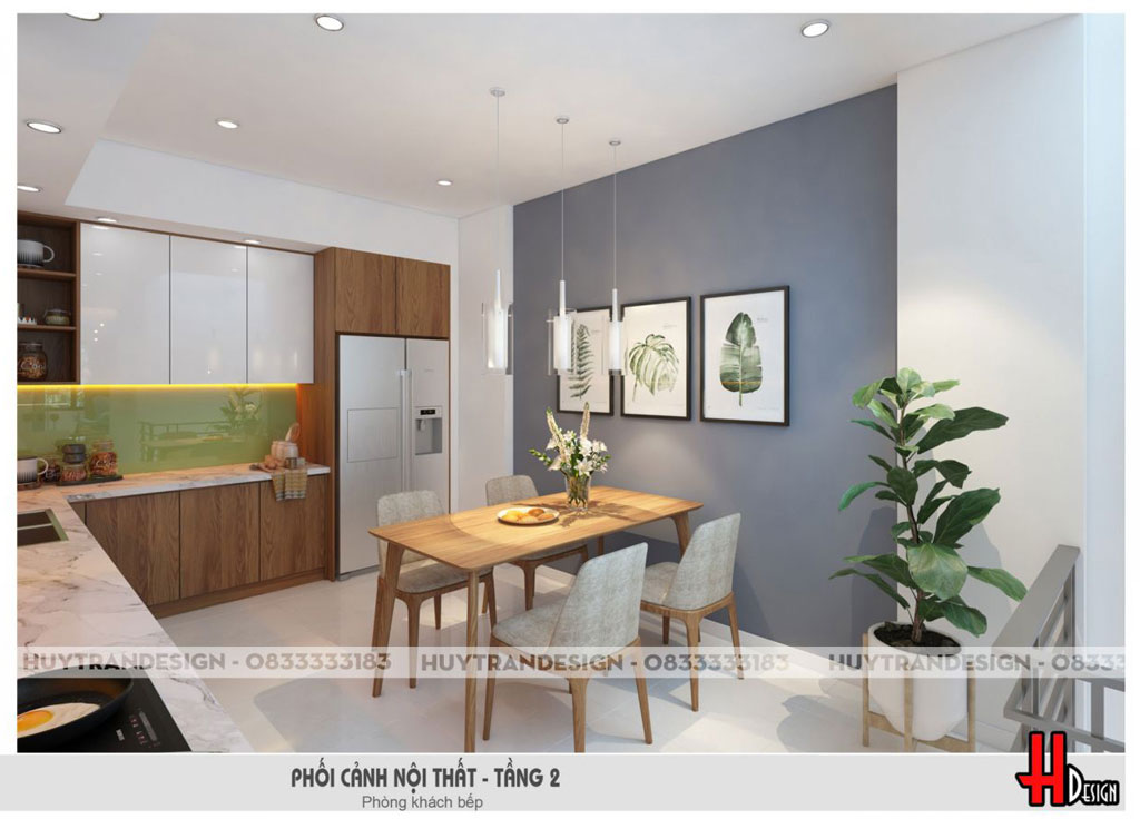 Xu hướng thiết kế nội thất phòng bếp năm 2019 - Huytrandesign tư vấn, thiết kế, thi công nội thất đẹp tại Long Biên, Gia Lâm, Hà Nội - v3